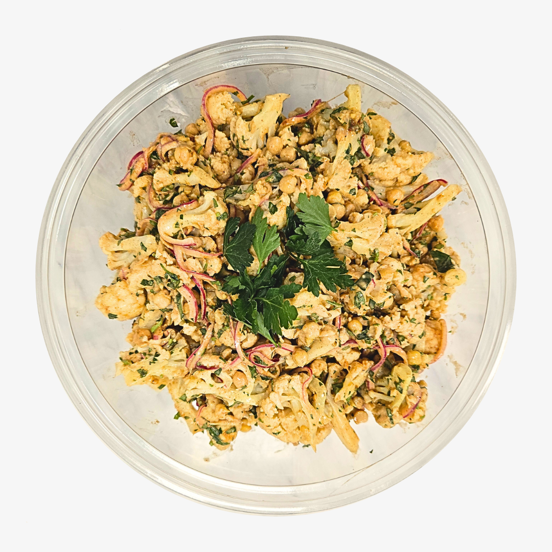 Salade de chou-fleur et de pois chiches