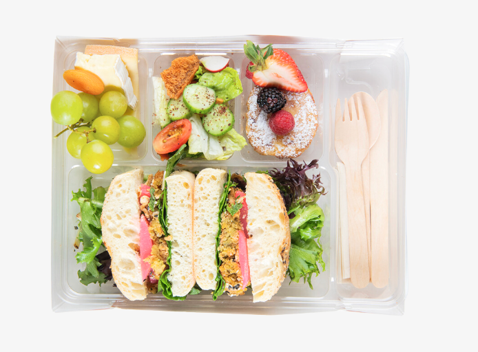 Falafel sandwich box
