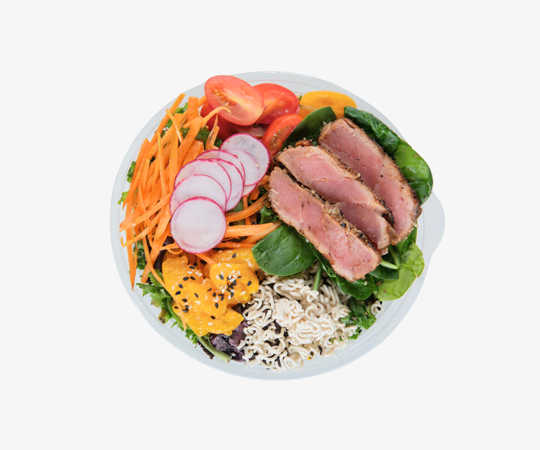 Crispy tuna bowl