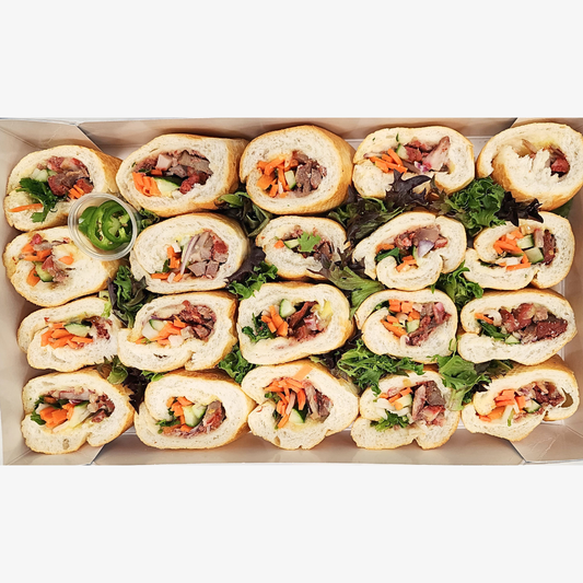 Plateau Banh Mi de porc BBQ