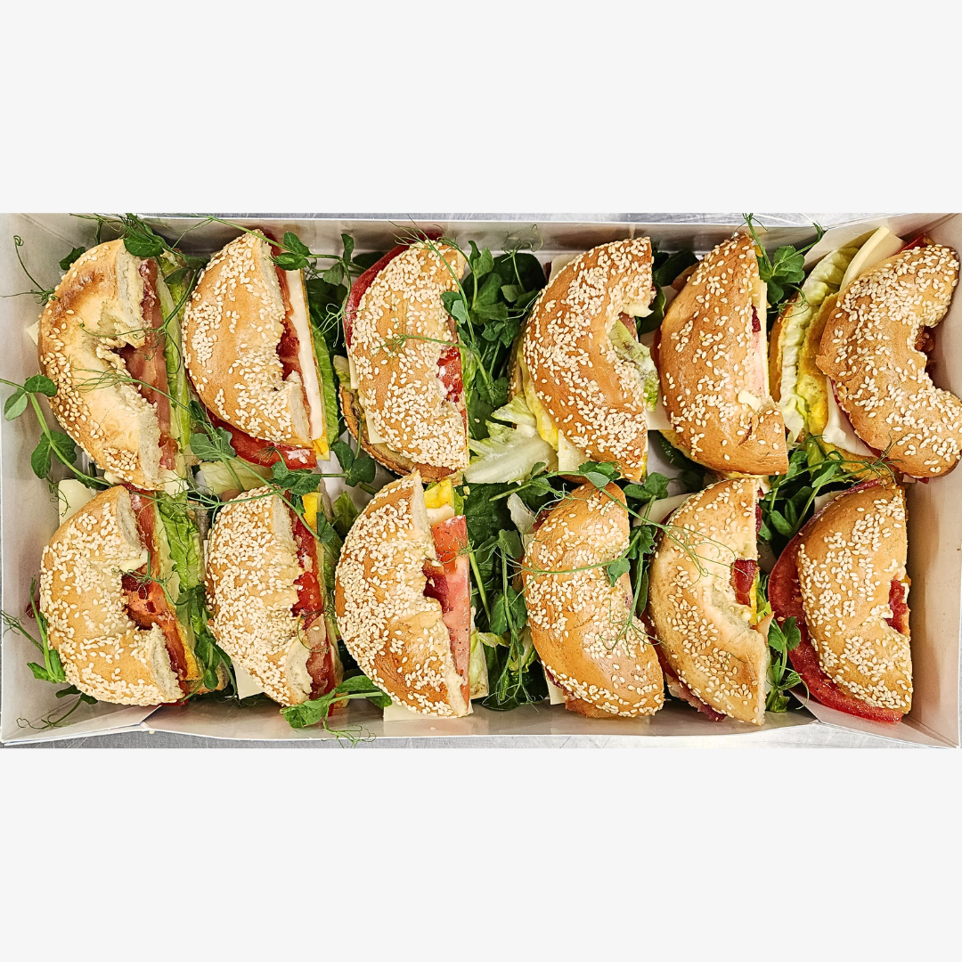 BLT Breakfast Bagel Platter