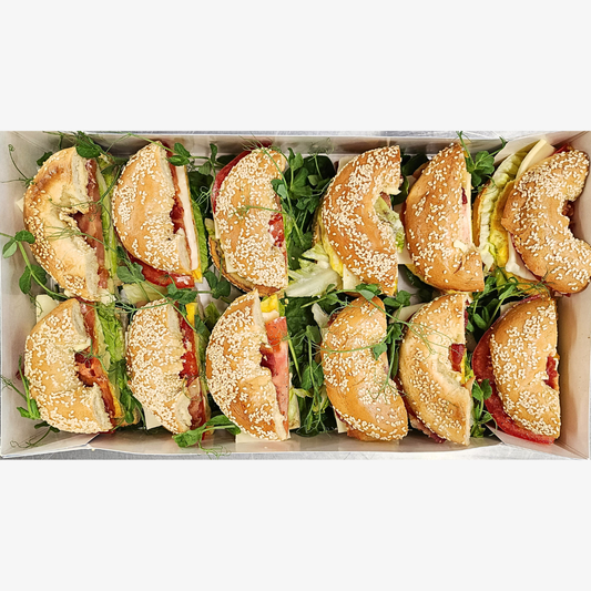 BLT Breakfast Bagel Platter