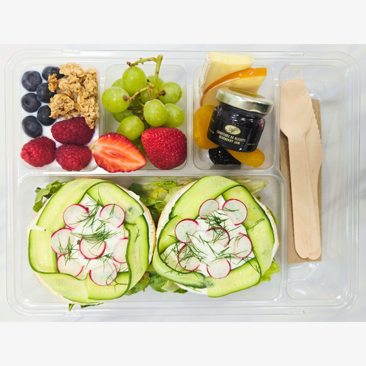 Cream Cheese Bagel Breakfast Box