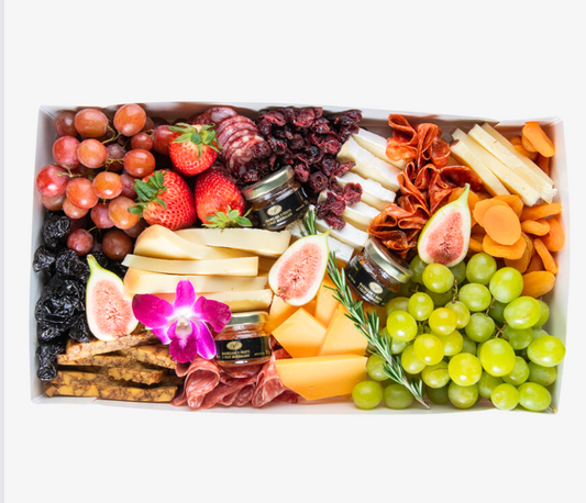 Plateau de fromages et charcuteries