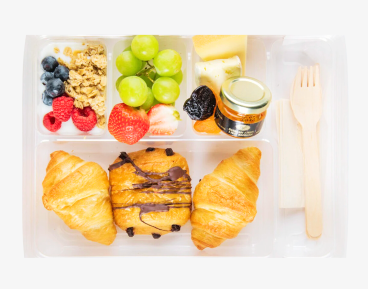 Pastry breakfast boxes