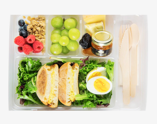 Sandwich breakfast box