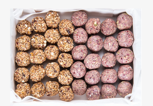 Energy balls platter