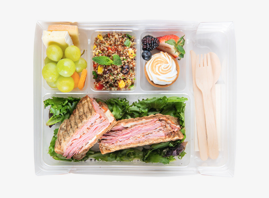 Smoked meat sandwich box
