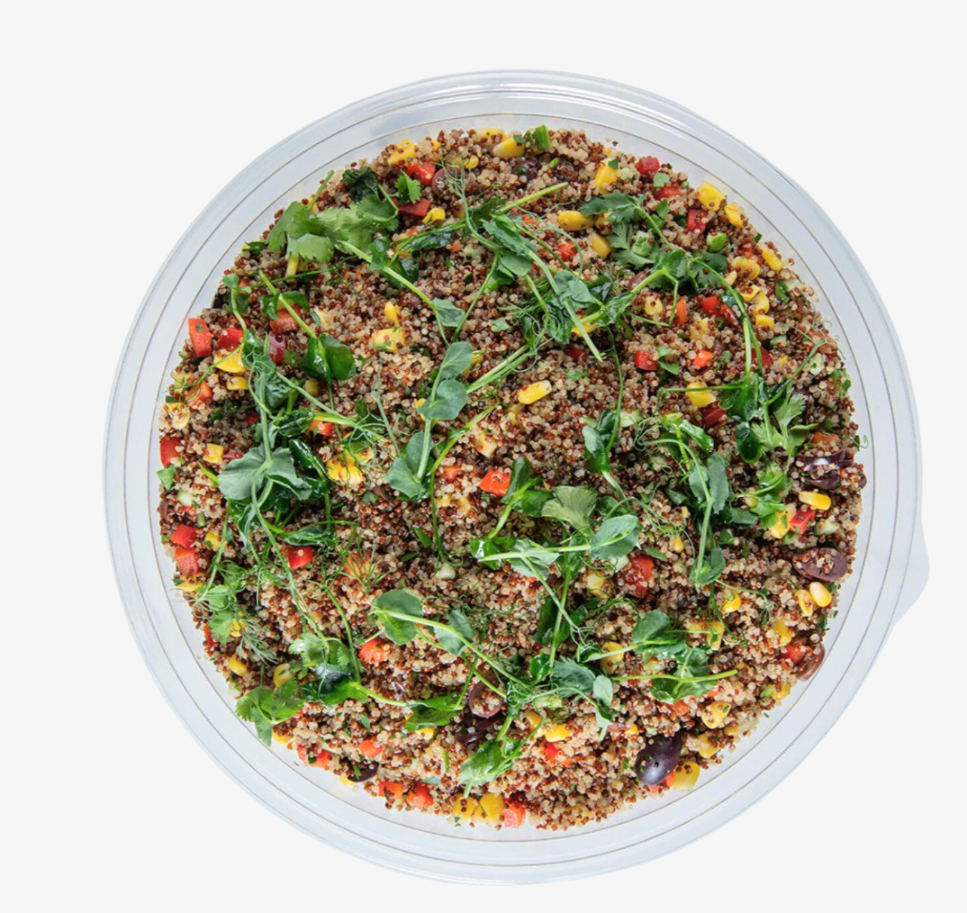 Quinoa Mediterranean salad