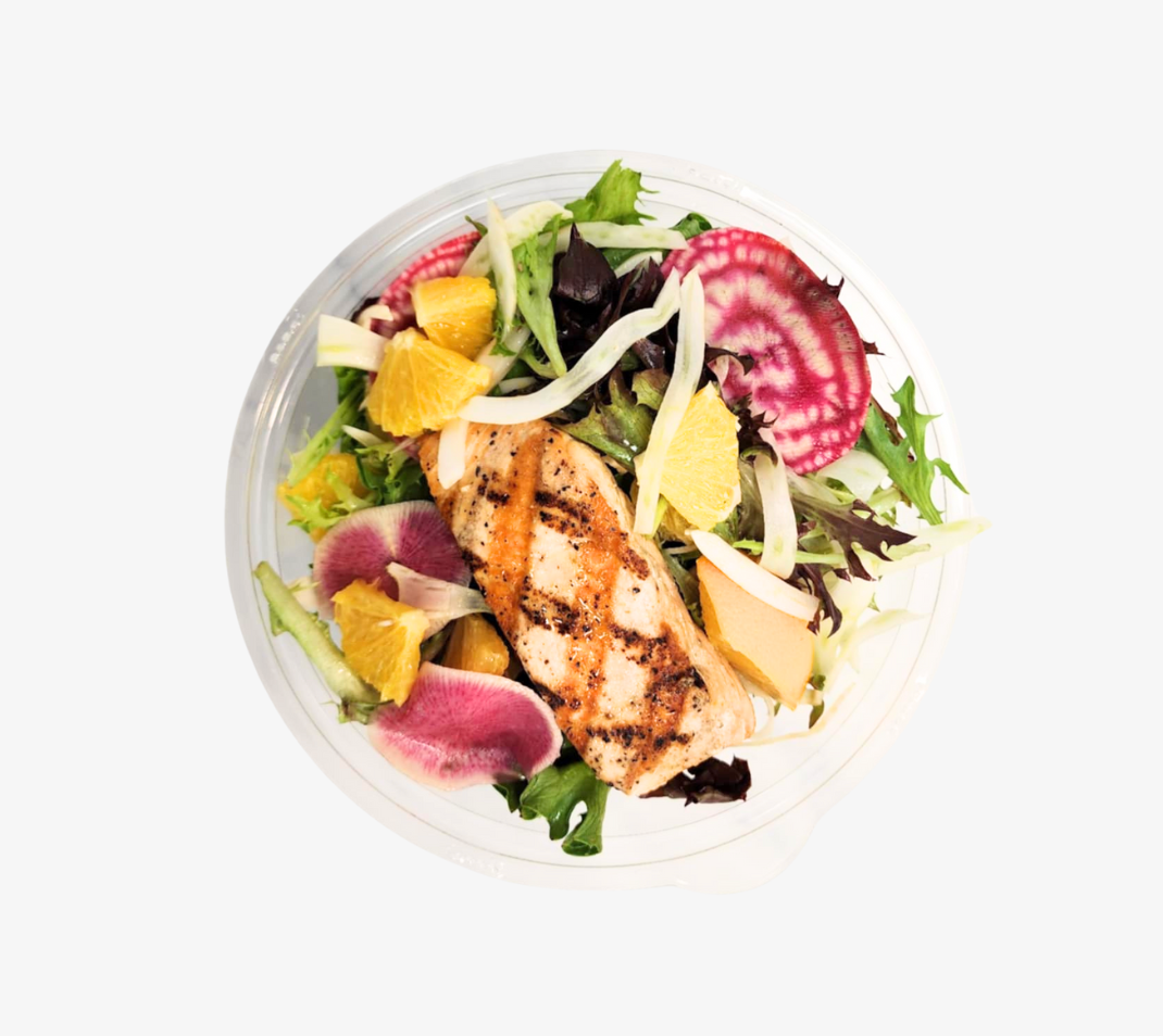 Salade Saumon Grillé