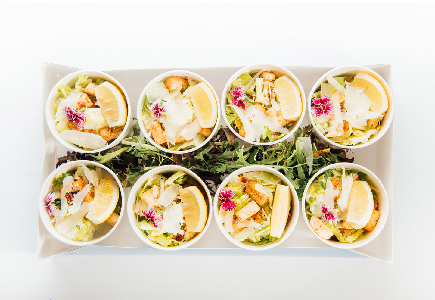 Coupes de salades individuelles