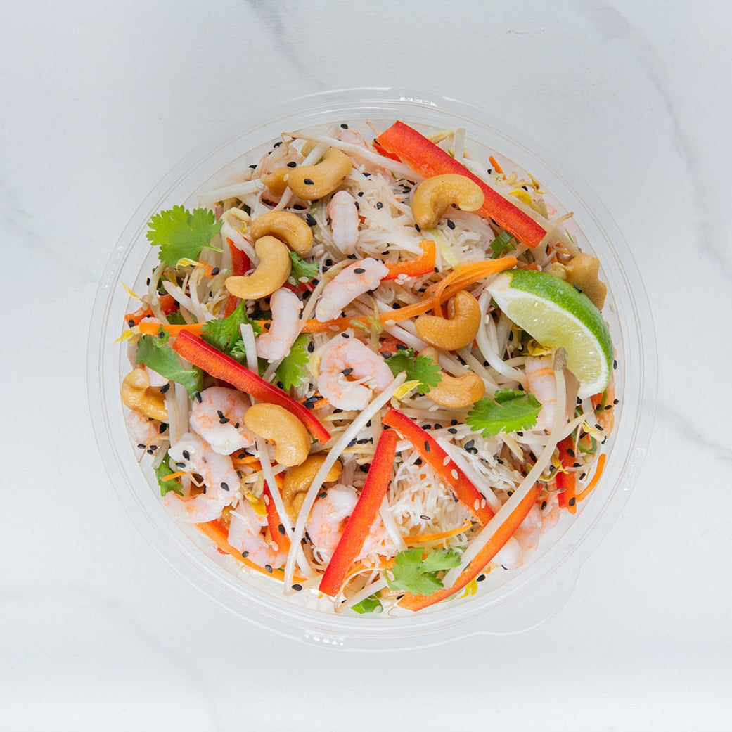 Thai shrimp bowl