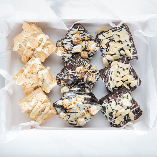 Brownies platter